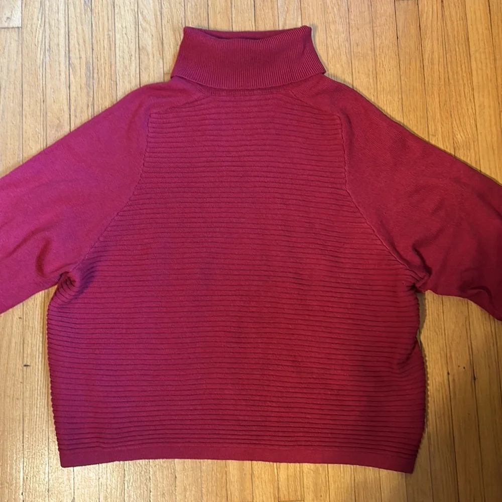 Eloquii Deep Red Sweater, Awesome Condition, Warm but Not Too Warm! - Picture 8 of 10